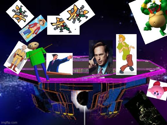 The real platform fighter | image tagged in super smash bros,gaming | made w/ Imgflip meme maker