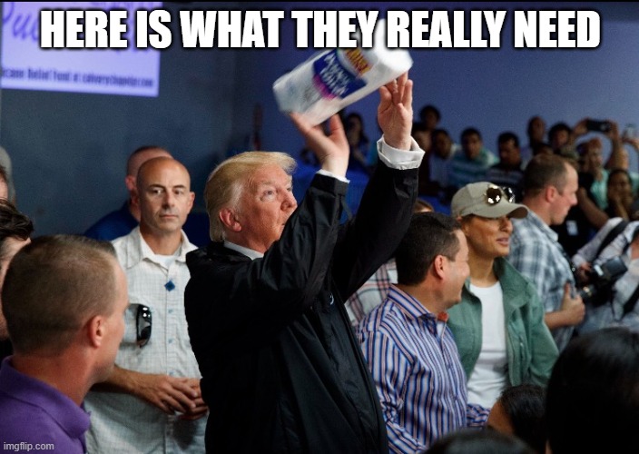 Donald Trump Paper Towel | HERE IS WHAT THEY REALLY NEED | image tagged in donald trump paper towel | made w/ Imgflip meme maker