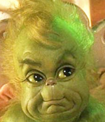 High Quality baby grinch Blank Meme Template