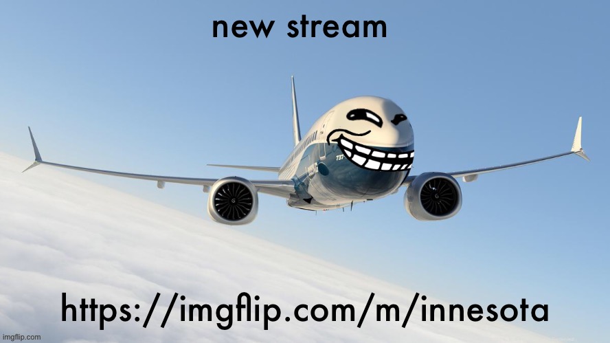 shitty joke | new stream; https://imgflip.com/m/innesota | image tagged in face-man's announcement temp | made w/ Imgflip meme maker