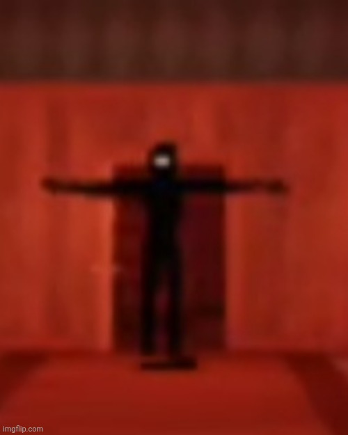 haha funny low quality image of seek t-posing | image tagged in lol,doors,roblox,memes,t pose,yes | made w/ Imgflip meme maker