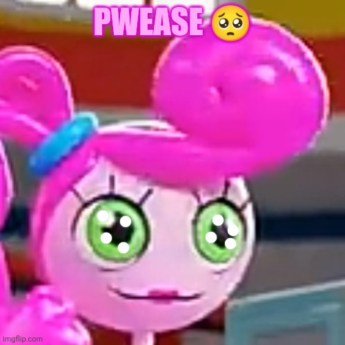 Derp Faced Mommy Long Legs | PWEASE ? | image tagged in derp faced mommy long legs | made w/ Imgflip meme maker