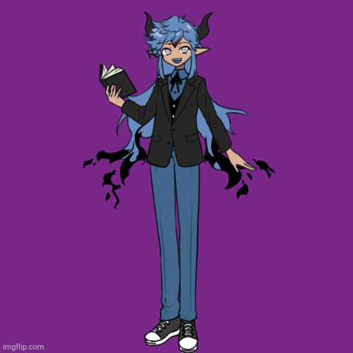 Enigma s husband. Meant to be a really powerful and well feared demon overlord yet acts like a child. Name? | made w/ Imgflip meme maker