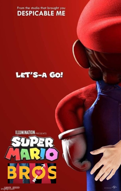 Super Mario more like Super GAE | made w/ Imgflip meme maker