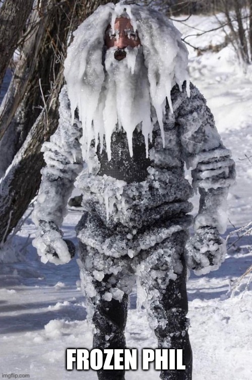 FROZEN PHIL | made w/ Imgflip meme maker