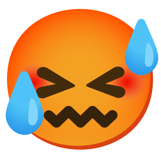 High Quality Downbad emoji 17 Blank Meme Template