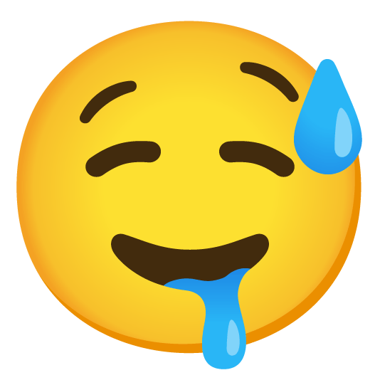 High Quality Downbad emoji 20 Blank Meme Template