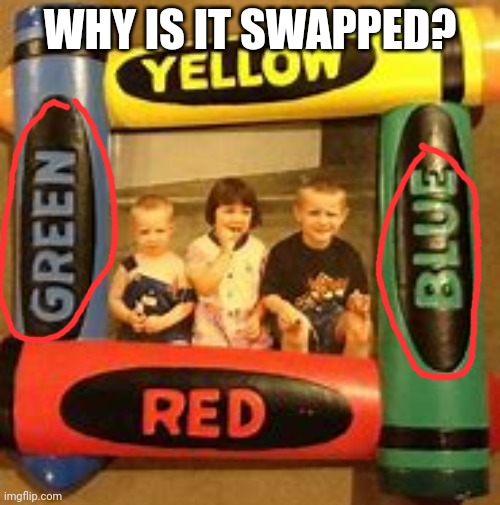 you had one job | WHY IS IT SWAPPED? | image tagged in you had one job | made w/ Imgflip meme maker