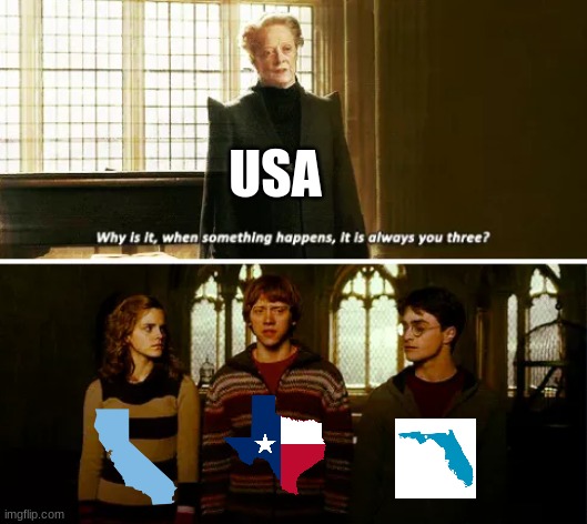 FACTS #2 | USA | image tagged in always you three | made w/ Imgflip meme maker