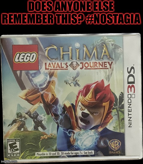 DOES ANYONE ELSE REMEMBER THIS? #NOSTAGIA | image tagged in lego,video games,nostalgia | made w/ Imgflip meme maker
