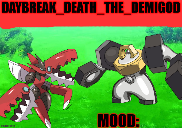 High Quality Daybreak_Death_The_Demigod Annoucement by Slyceon Blank Meme Template