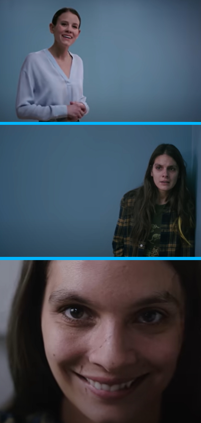High Quality The smile - horror movie Blank Meme Template