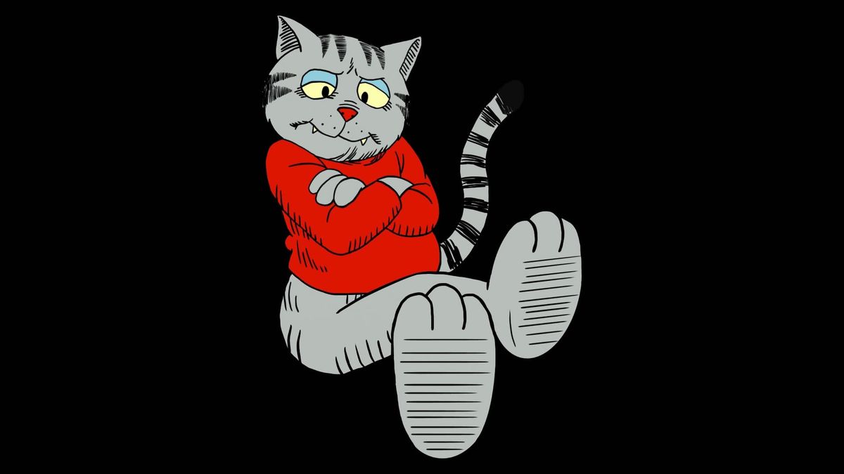 Fritz the cat Blank Meme Template