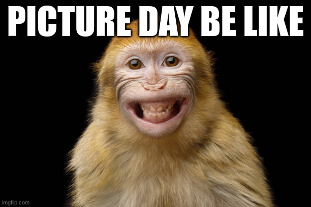 picture day | PICTURE DAY BE LIKE | image tagged in fun | made w/ Imgflip meme maker