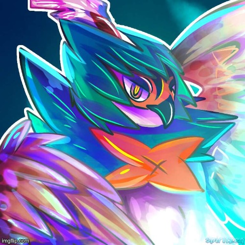 Decidueye | image tagged in decidueye | made w/ Imgflip meme maker