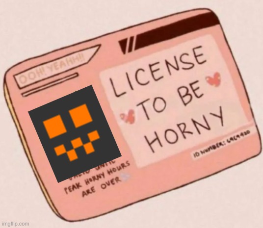 License to Be H | image tagged in license to be h | made w/ Imgflip meme maker