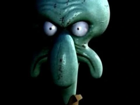 High Quality Realistic Squidward Blank Meme Template