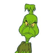 High Quality Grinch Blank Meme Template