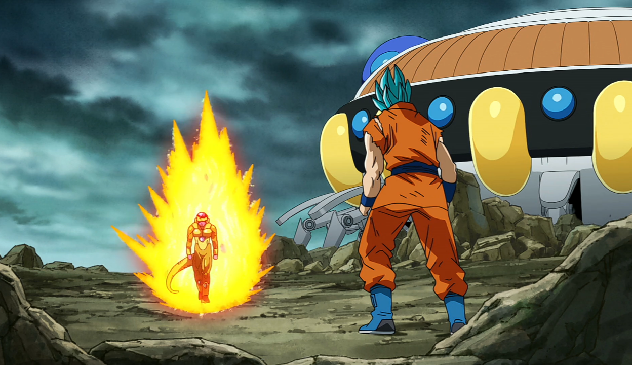 Goku vs frieza Blank Meme Template