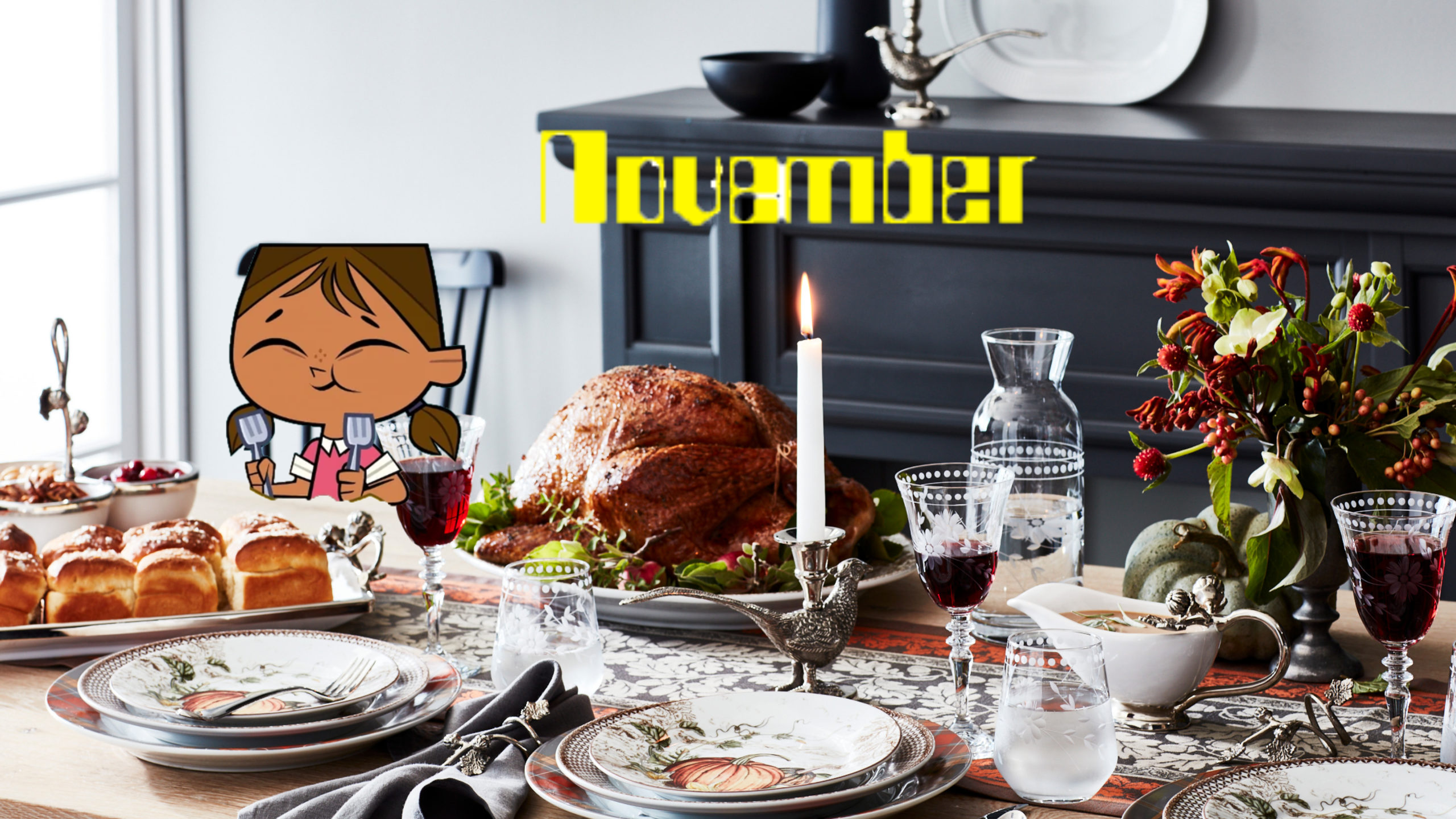 High Quality November Blank Meme Template