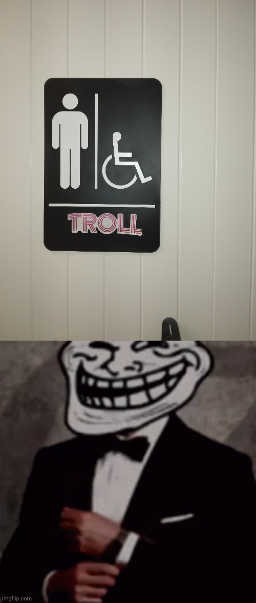 Somebody decided to do a little trolling while I was at work today | image tagged in we do a little trolling | made w/ Imgflip meme maker