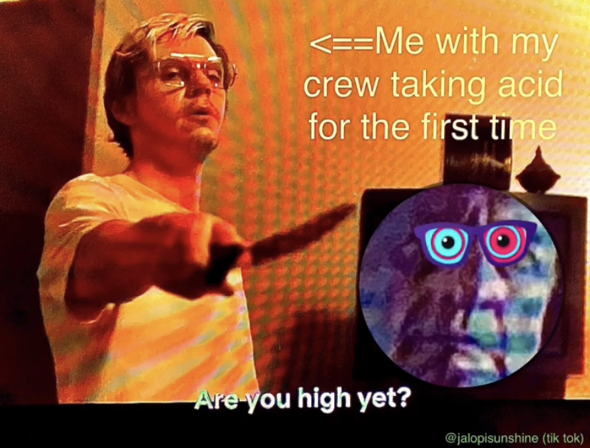 LSD Be Like Blank Meme Template
