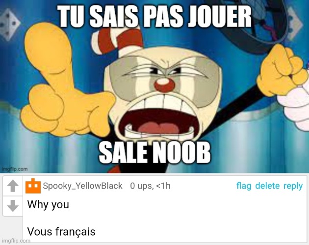 Forgive me for my bad french | made w/ Imgflip meme maker