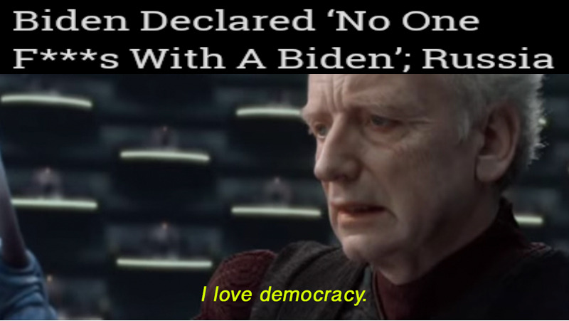 THE ONLY TRUE FORM OF FREE SPEECH! | image tagged in i love democracy,meme | made w/ Imgflip meme maker