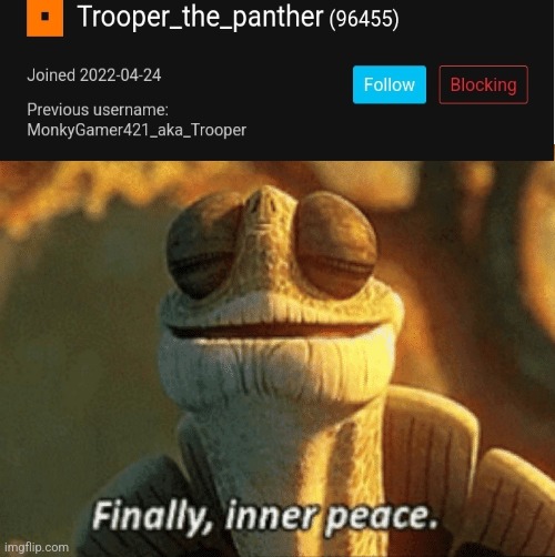 Finally, inner peace. | image tagged in finally inner peace | made w/ Imgflip meme maker