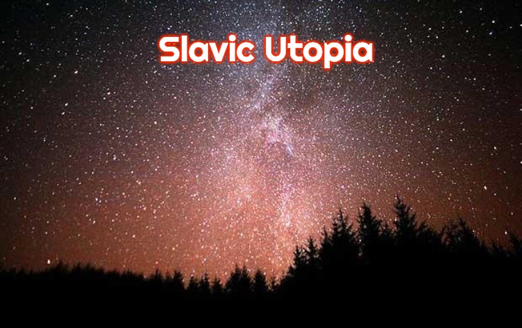 Night Sky | Slavic Utopia | image tagged in night sky,slavic,slavic utopia | made w/ Imgflip meme maker