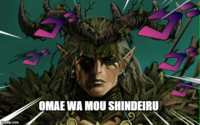 OMAE WA MOU SHINDEIRU | made w/ Imgflip meme maker