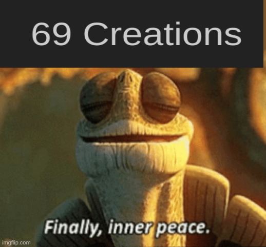 Finally, inner peace. | image tagged in finally inner peace | made w/ Imgflip meme maker
