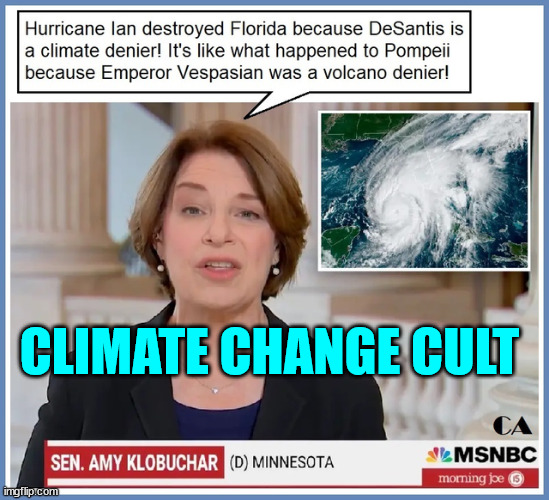 Crazy Amy... | CLIMATE CHANGE CULT | image tagged in climate change,cult | made w/ Imgflip meme maker