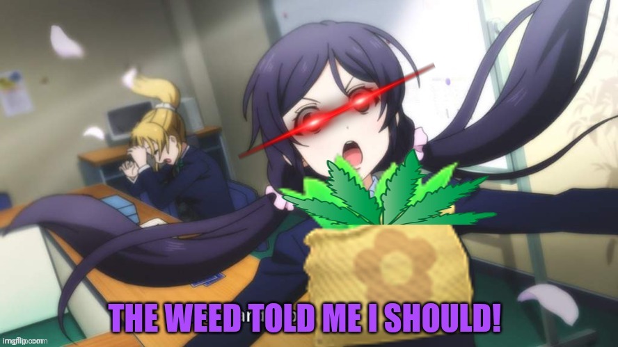 weed smoking anime on X: 