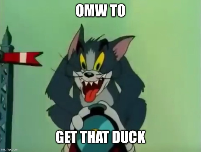 OMW TO GET THAT DUCK | made w/ Imgflip meme maker