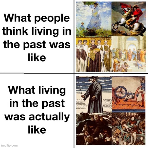 Art Doesn't Imitate | image tagged in history memes | made w/ Imgflip meme maker