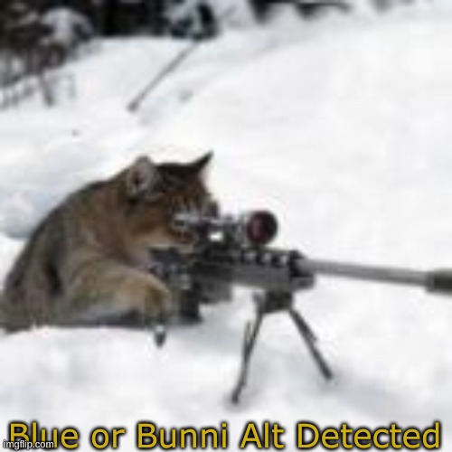 Blue or Bunni Alt Detected | made w/ Imgflip meme maker