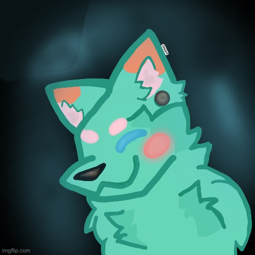 Finished the art for mint! (My art mints character) | image tagged in furry,art | made w/ Imgflip meme maker