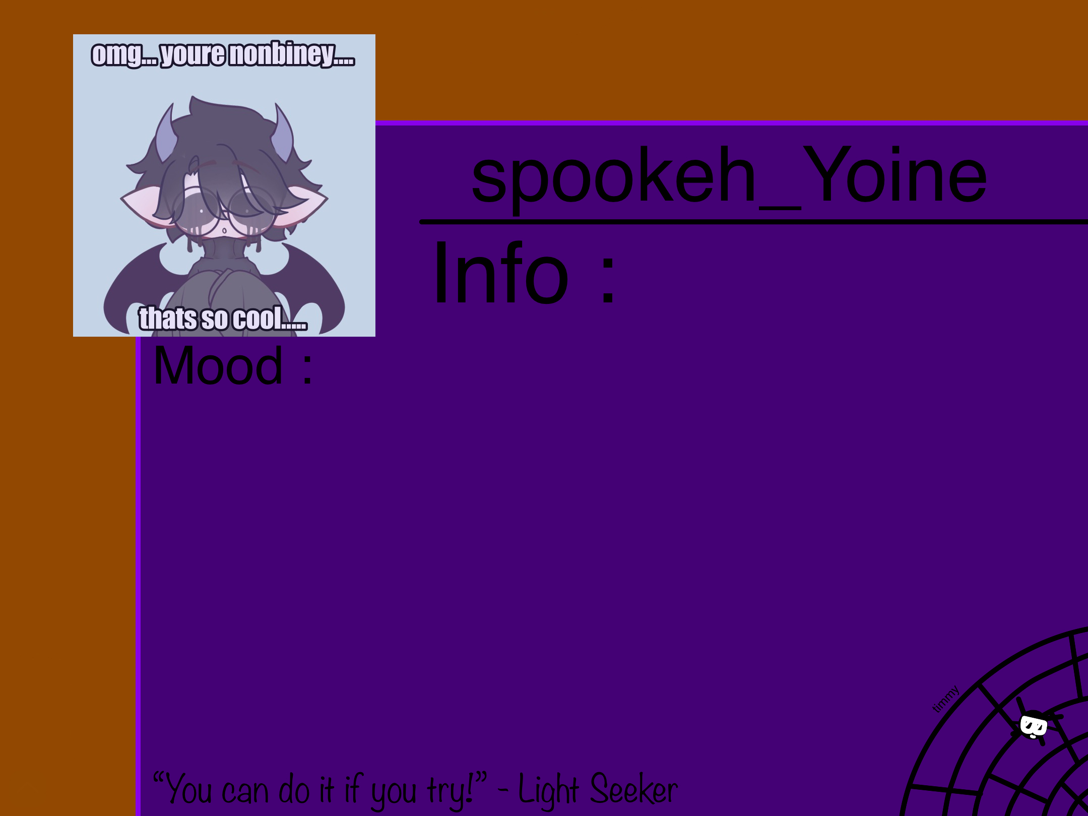 spookeh_Yoine Announcement Blank Meme Template