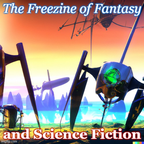 FREEZINE |  The Freezine of Fantasy; and Science Fiction | image tagged in freezine,science fiction,fantasy | made w/ Imgflip meme maker
