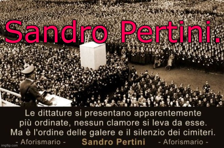 Sandro Pertini. | made w/ Imgflip meme maker