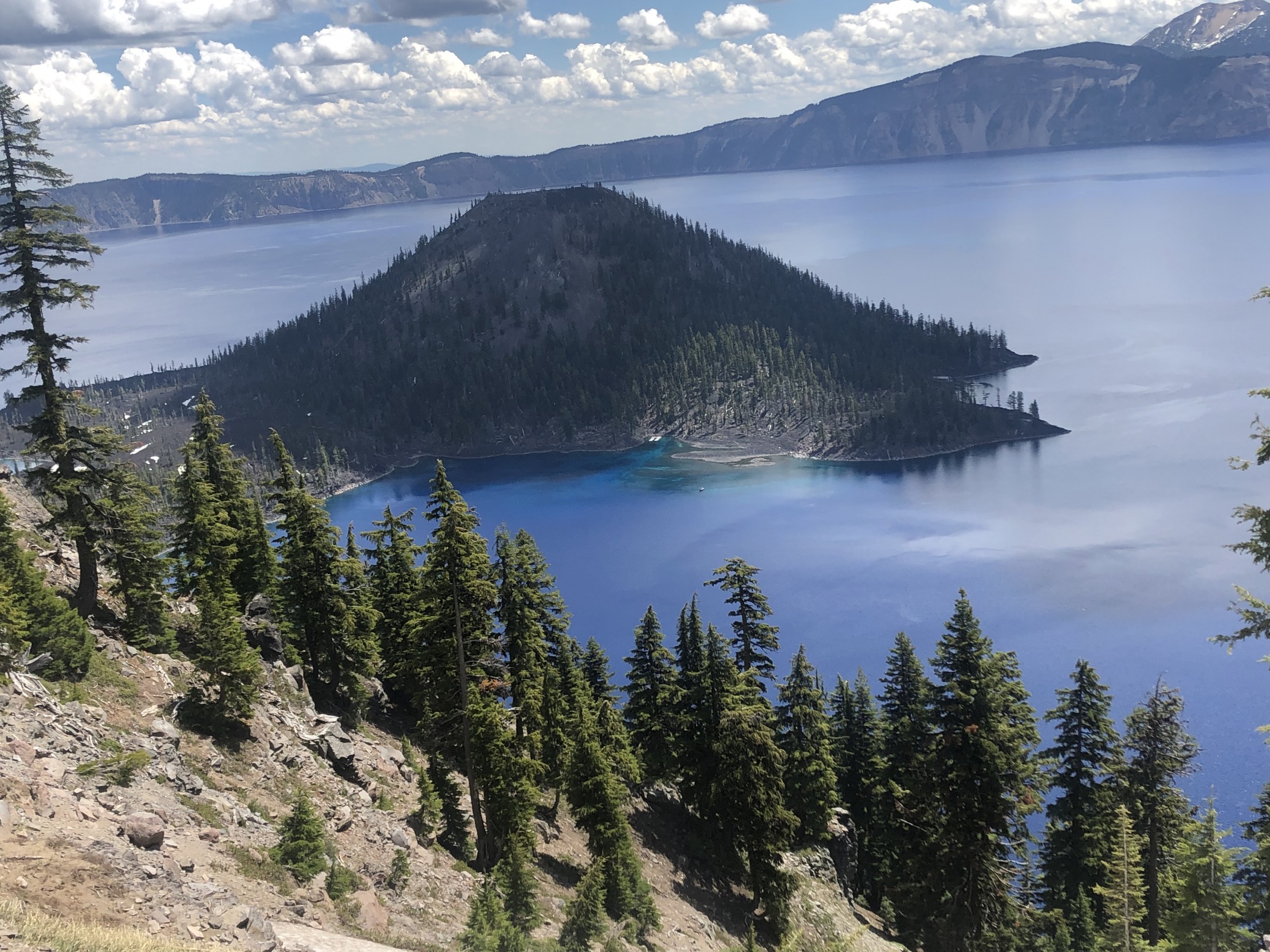 Crater lake Blank Meme Template