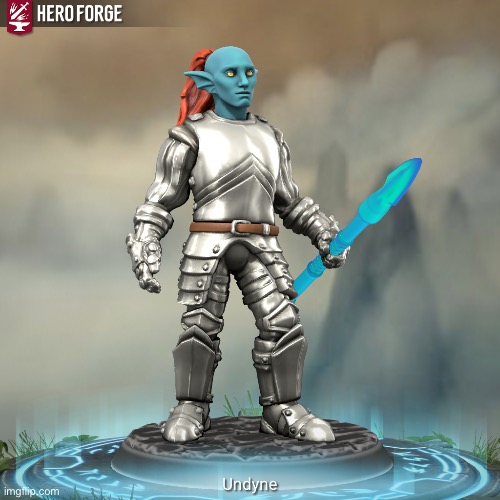 Made this in heroforge | made w/ Imgflip meme maker
