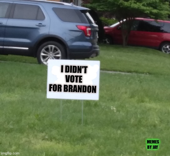 Facts | I DIDN'T VOTE FOR BRANDON; MEMES BY JAY | image tagged in brandon,vote,election 2020 | made w/ Imgflip meme maker