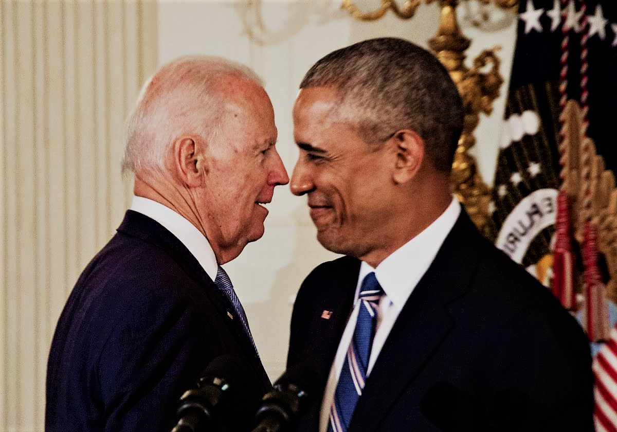 Biden and Obama 1 Blank Meme Template