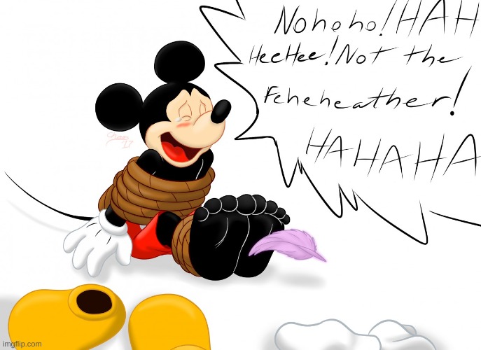 Mickey Tickled | image tagged in mickey tickled | made w/ Imgflip meme maker