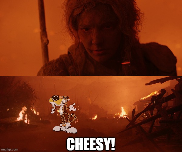 Lord of the Cheetos | CHEESY! | image tagged in gladreal cheetos | made w/ Imgflip meme maker