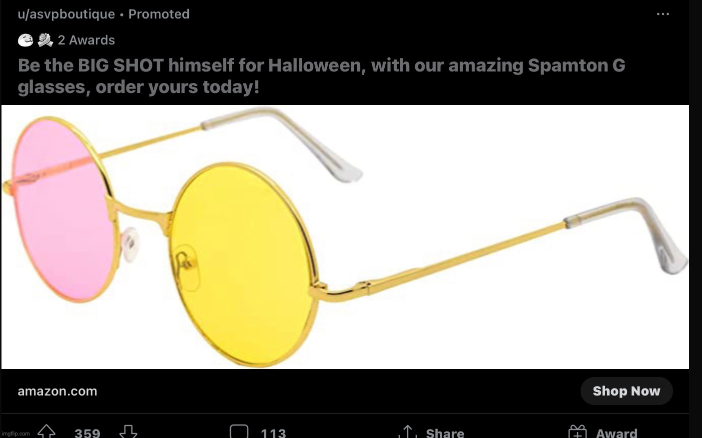 Mildésmallington Reddit advertisement | made w/ Imgflip meme maker