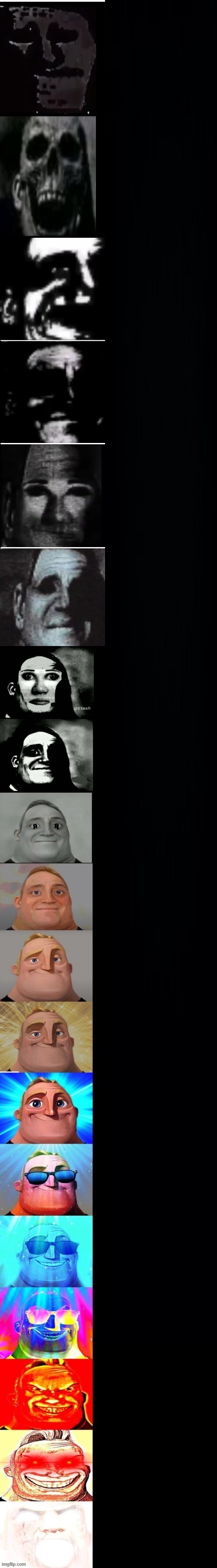 Uncanny To Canny Blank Meme Template