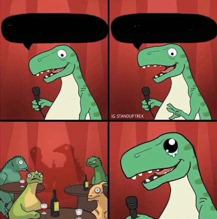 High Quality Stand up T rex Blank Meme Template